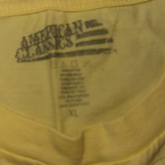 Elvis XL yellow tshirt. Brand is American Classics. Brand new never worn. - Picture 3 of 3